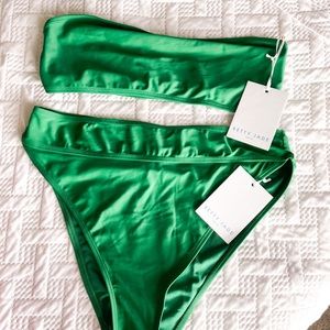 NWT green bikini